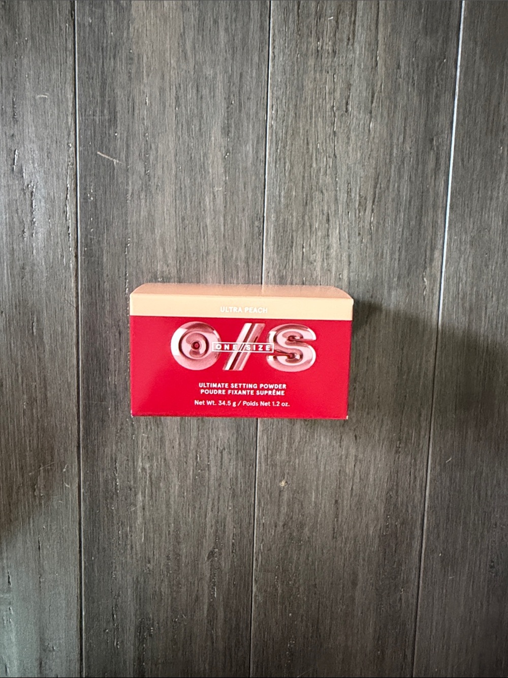 ONE/SIZE Ultimate Setting Powder - Ultra Peach Packaging NEVER USED/OPENED